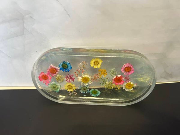 The "Wildflower Meadow" Resin Tray