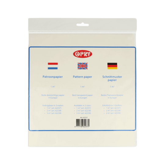 Opry patroonpapier 1m2