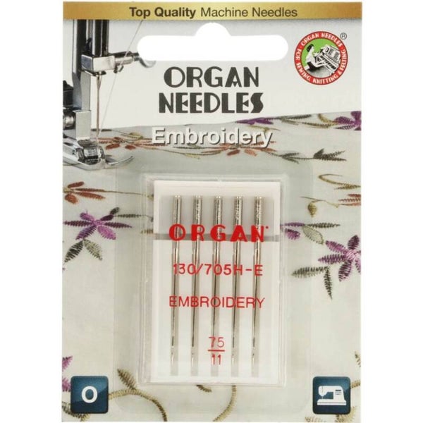 Organ naalden embroidery 75/11