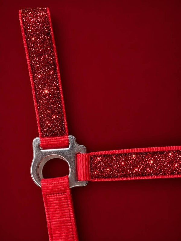 Glitter Rood Halster