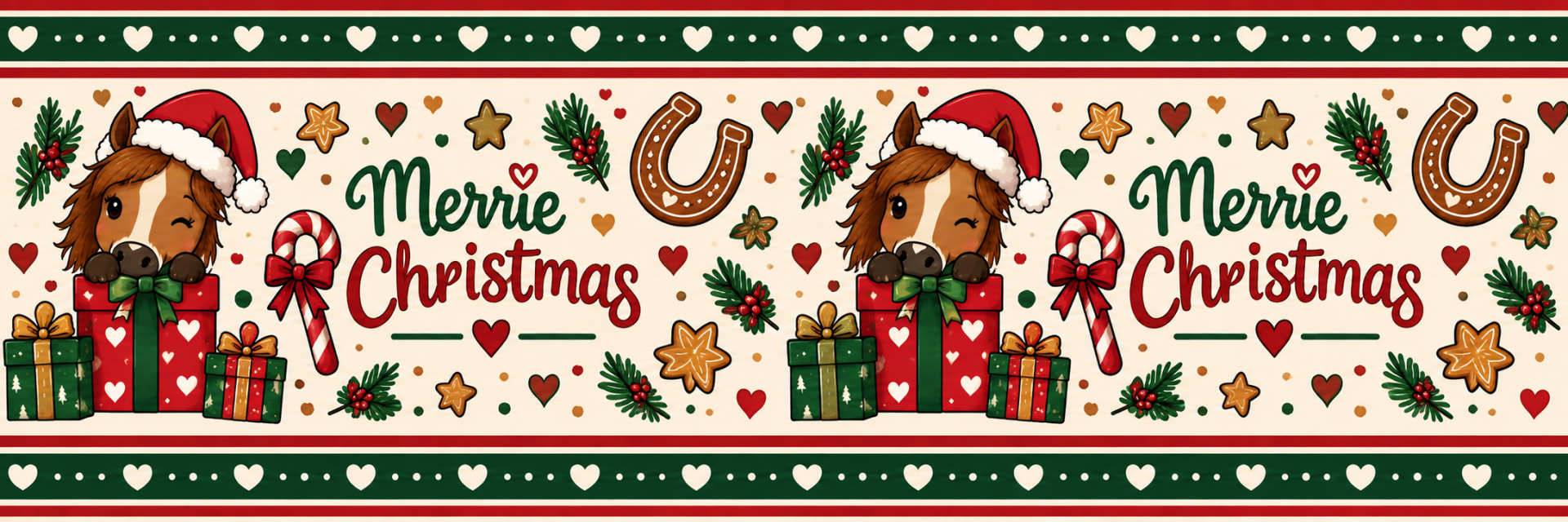 Merrie Christmas Halster