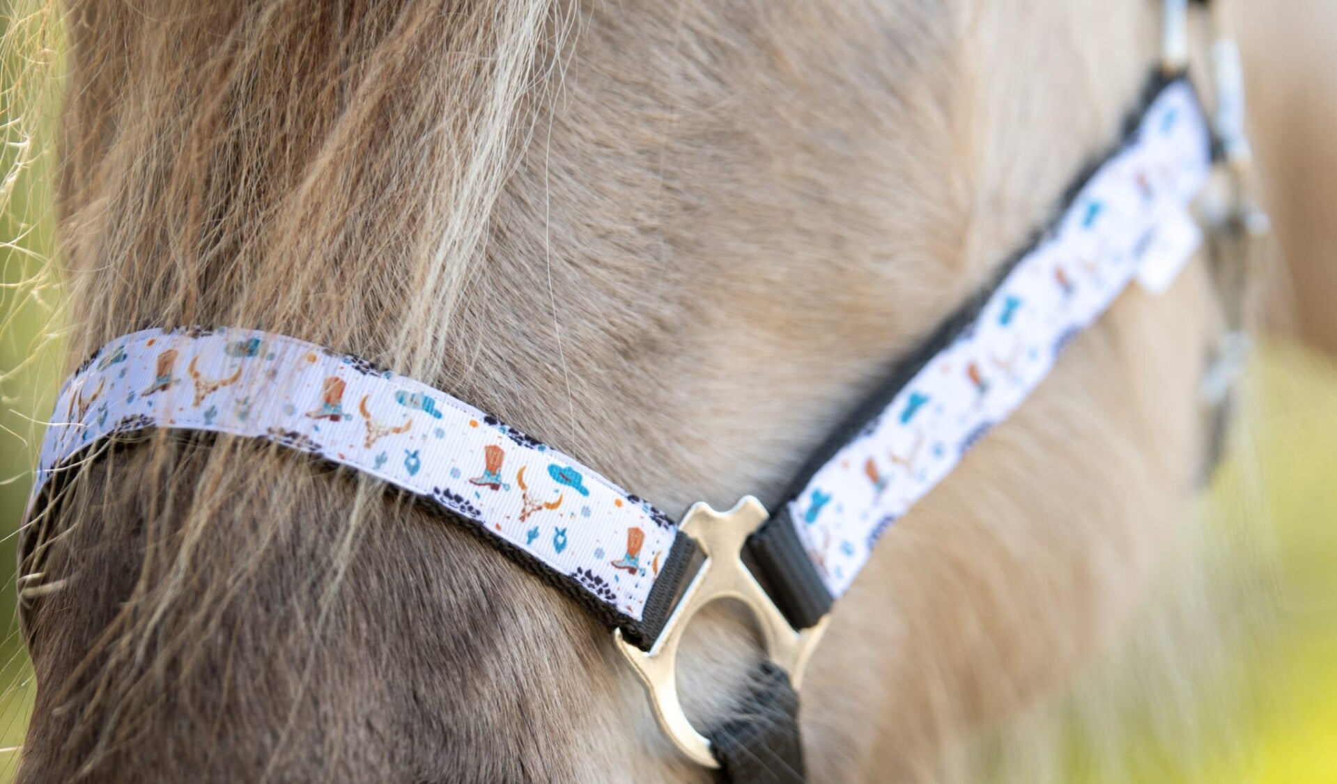 Blauw Western Halster