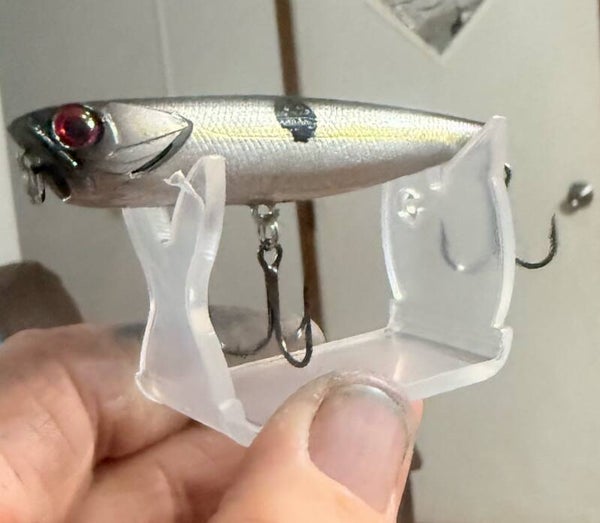 Top water plug
