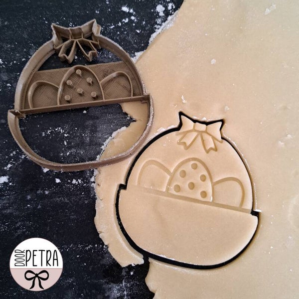 Koekuitsteker - Paasmandje