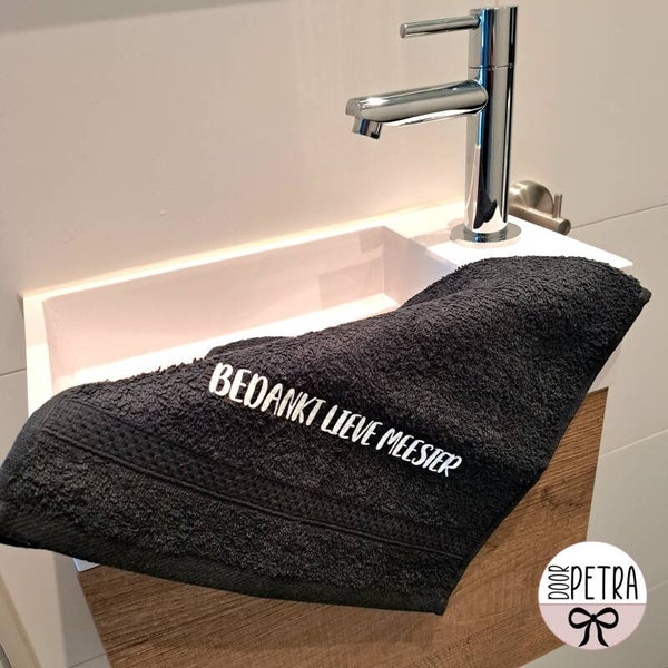 Gastendoekje - Bedankt lieve meester