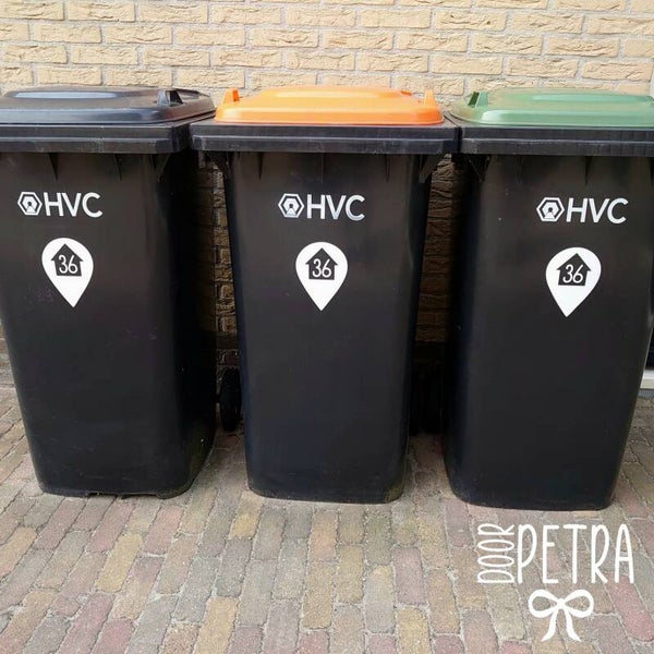 Kliko sticker - Pin met huisnummer