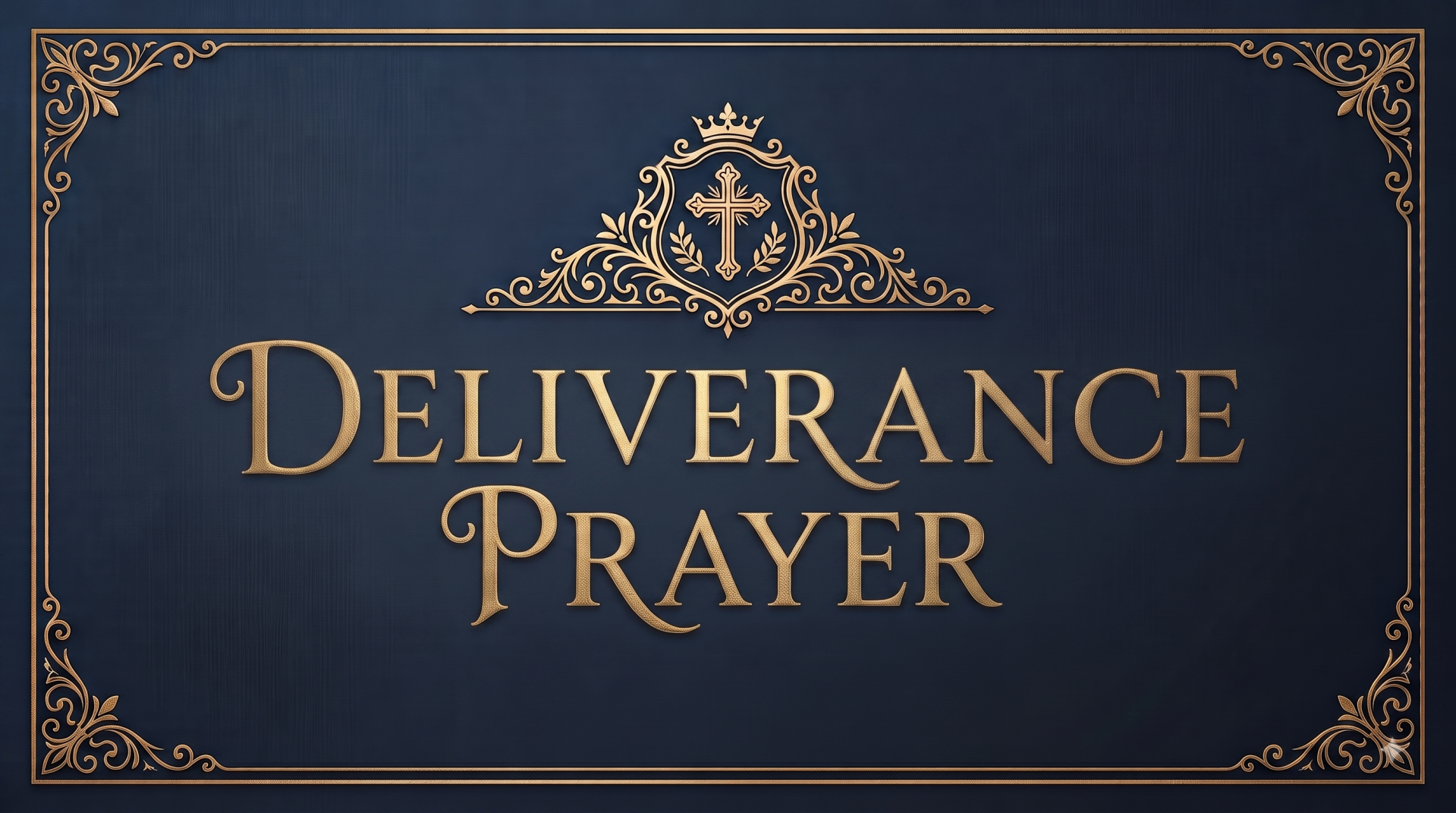 Prayer for Deliverance from Something