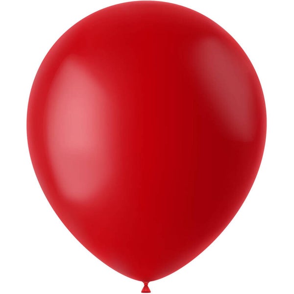 Ballonnen rood mat 33cm