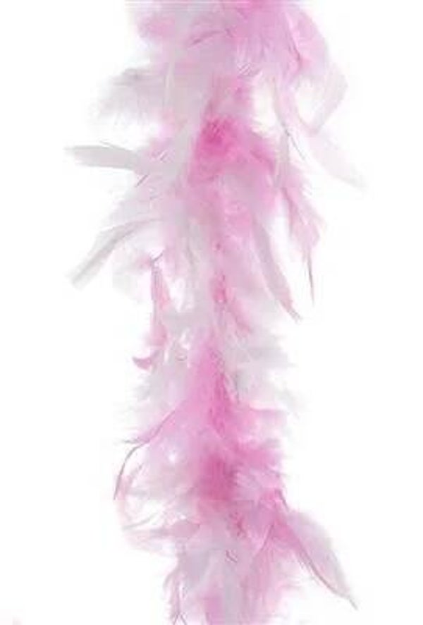 Boa roze/wit  - 2 meter