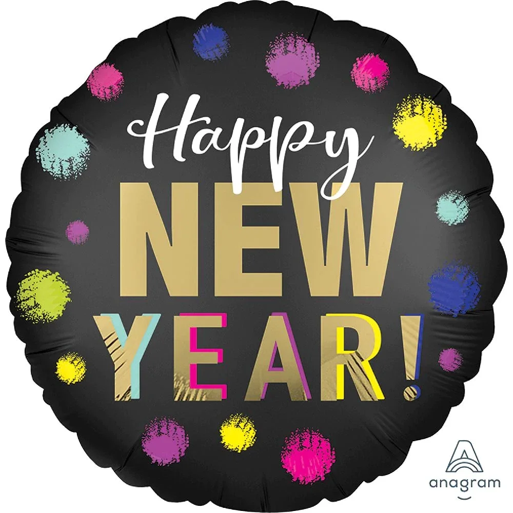 Happy New Year ballon - 43 cm