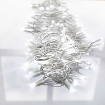 Koud witte kerstlampjes - 10 meter