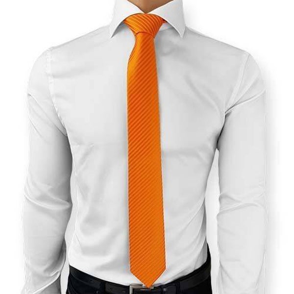 Oranje stropdas
