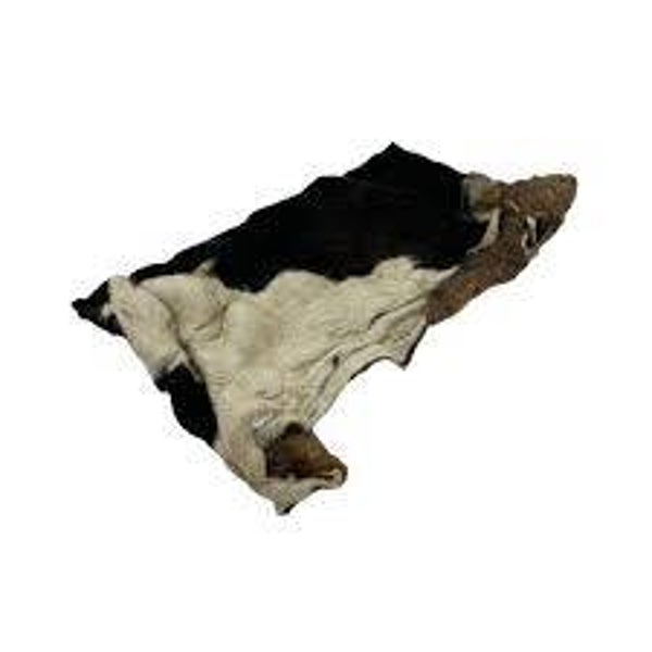 Runderkophuid platen met vacht 1000Gr