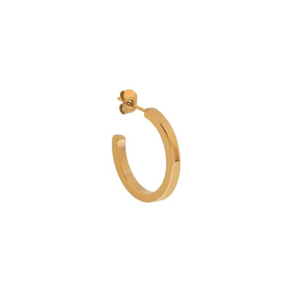 35.Open round hoop gold label kiki