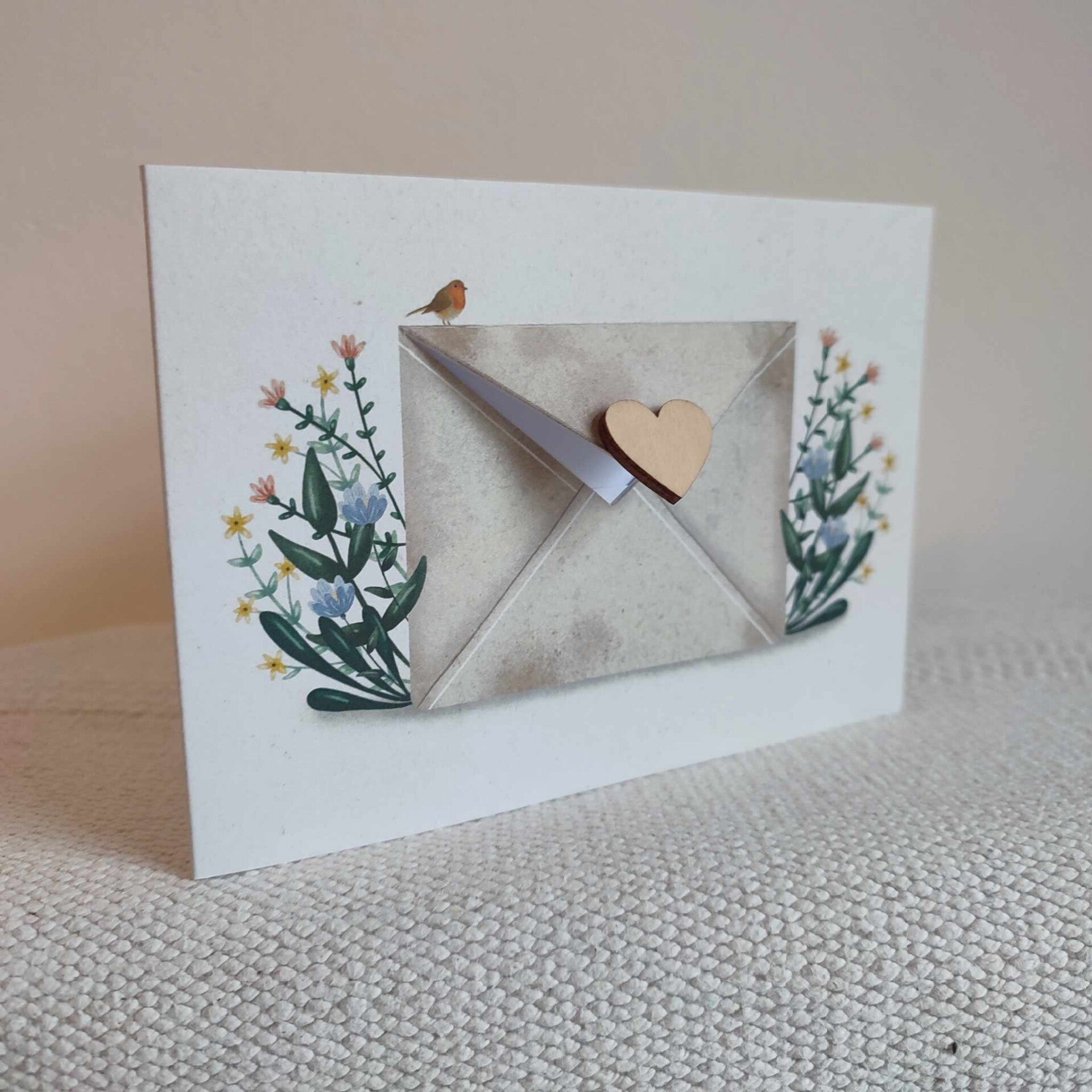 Wenskaart cadeau-envelop