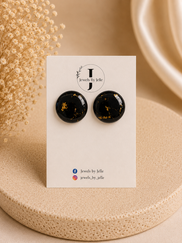 JEWELS BY JELLE - Caro zwart goud