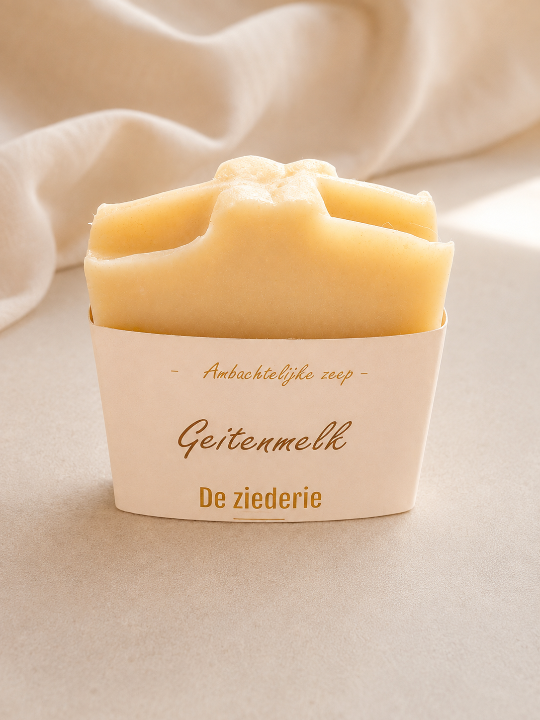 DE ZIEDERIE - Natuurzeep " Geitenmelk"