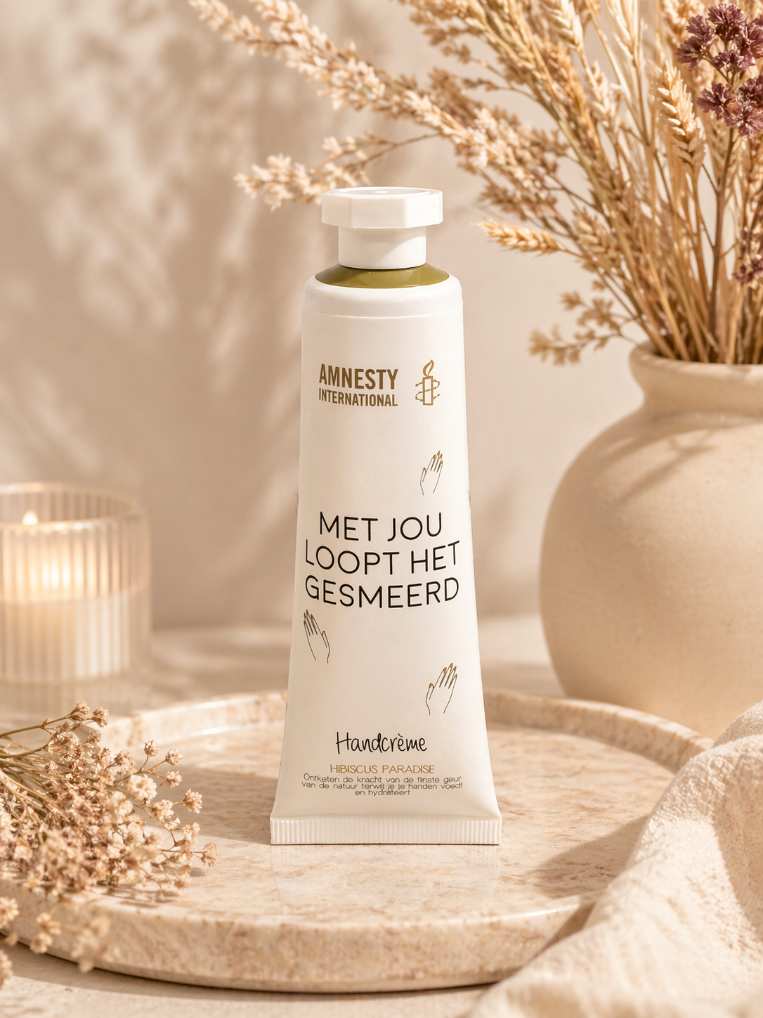 MY FLAME - Handcrème "Met jou loopt het gesmeerd"