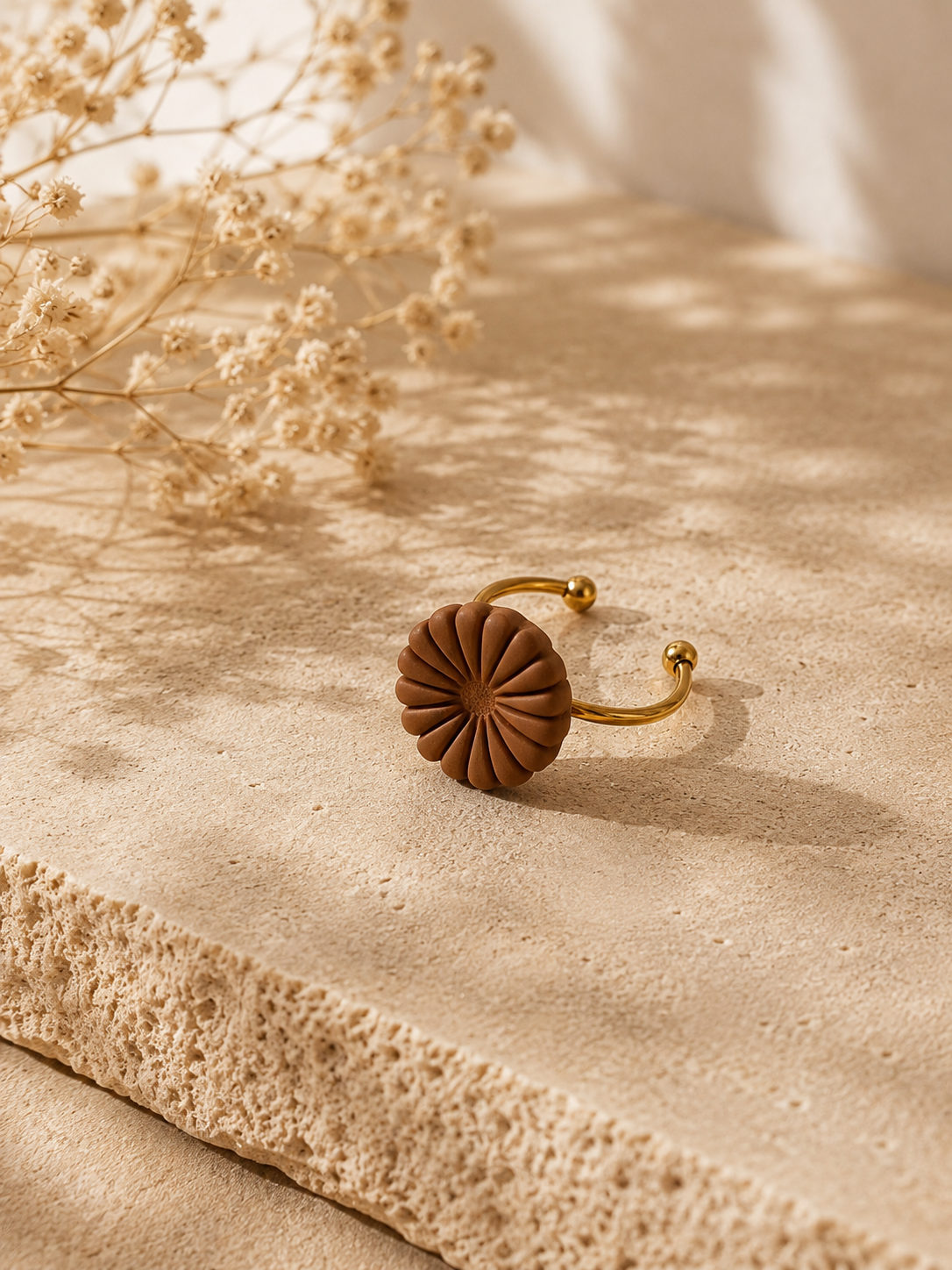 JEWELS BY JELLE - Ring bruin