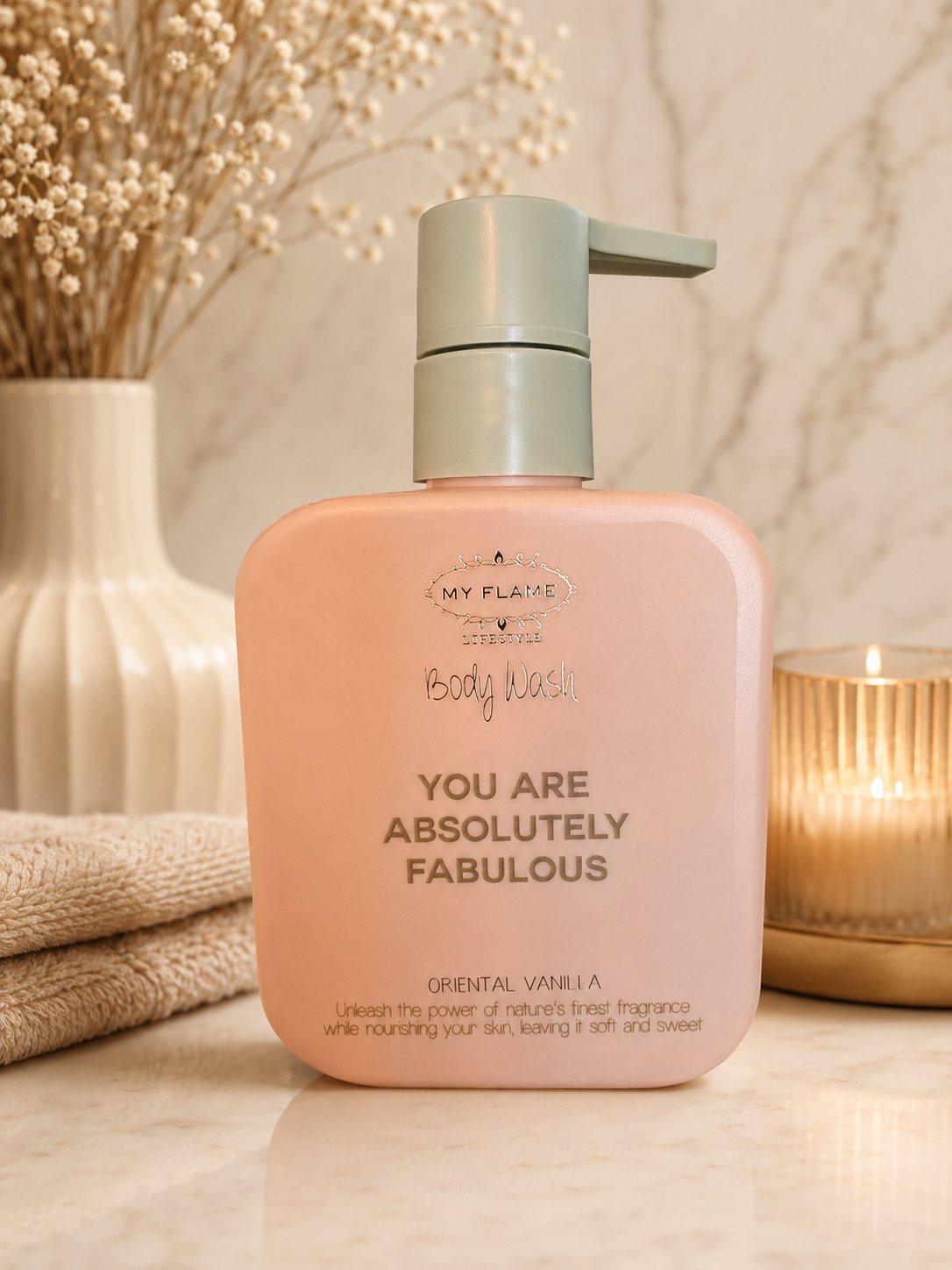 MY FLAME - Douchegel Oriental Vanilla "You are absolutely fabulous"