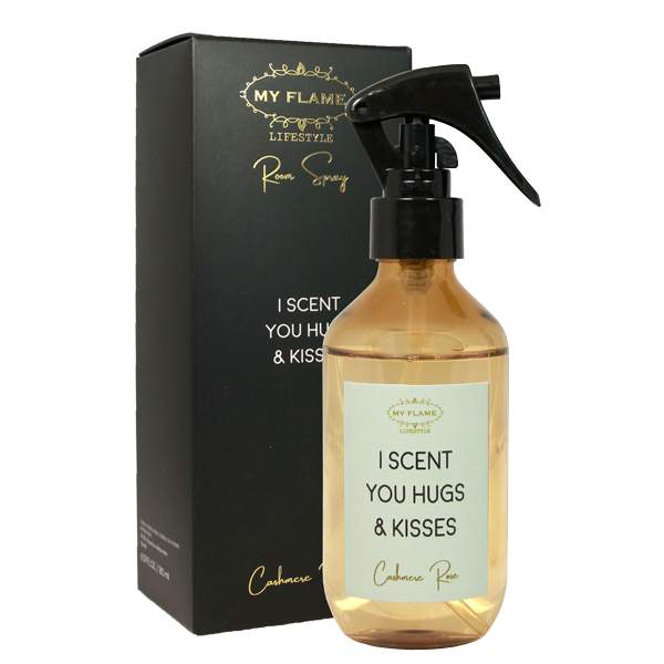 MY FLAME - Huisparfum "I scent you hugs & kisses" Cashmere Rose