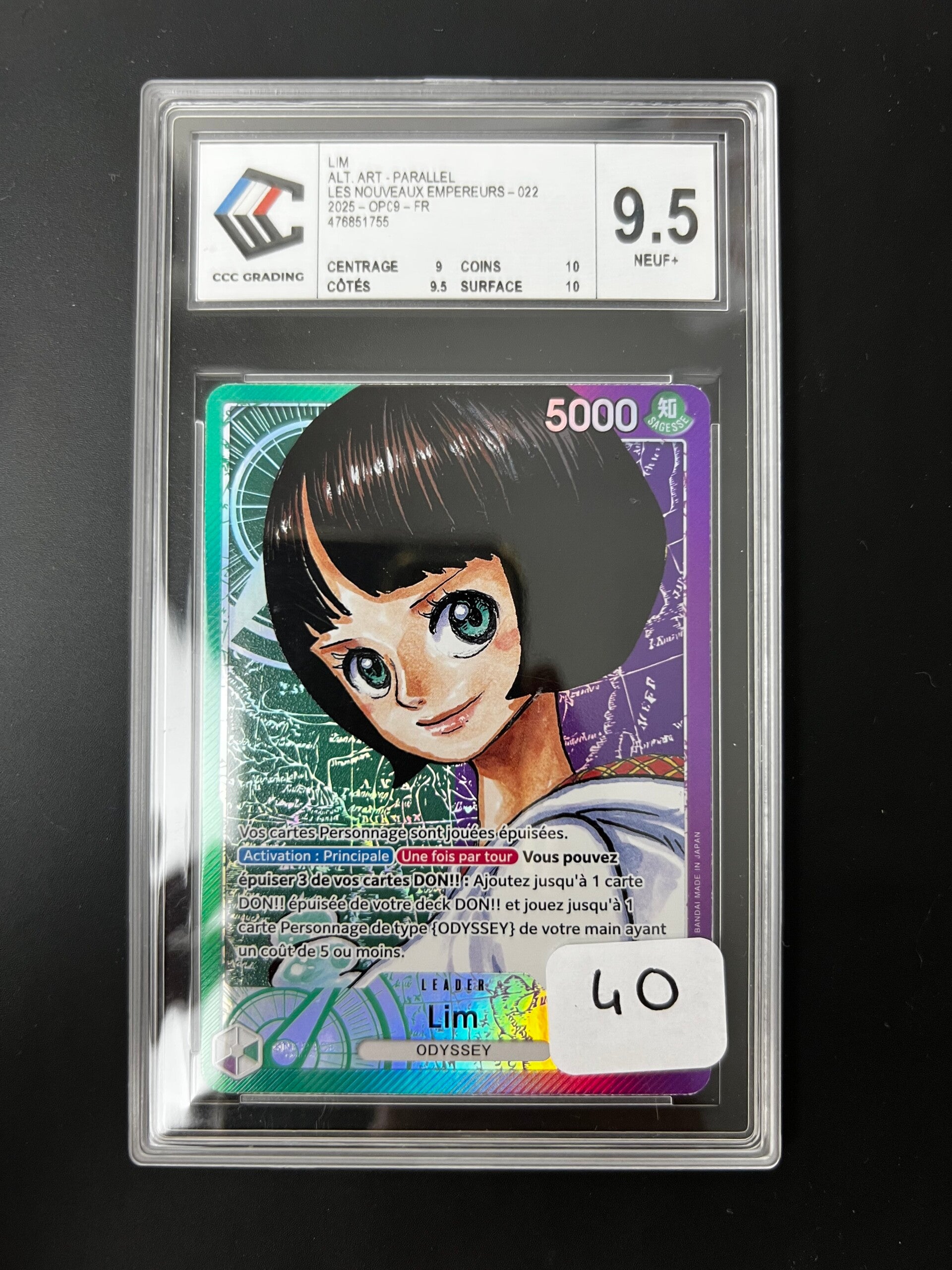 Lim ALT Parallel OP09-022 CCC 9.5