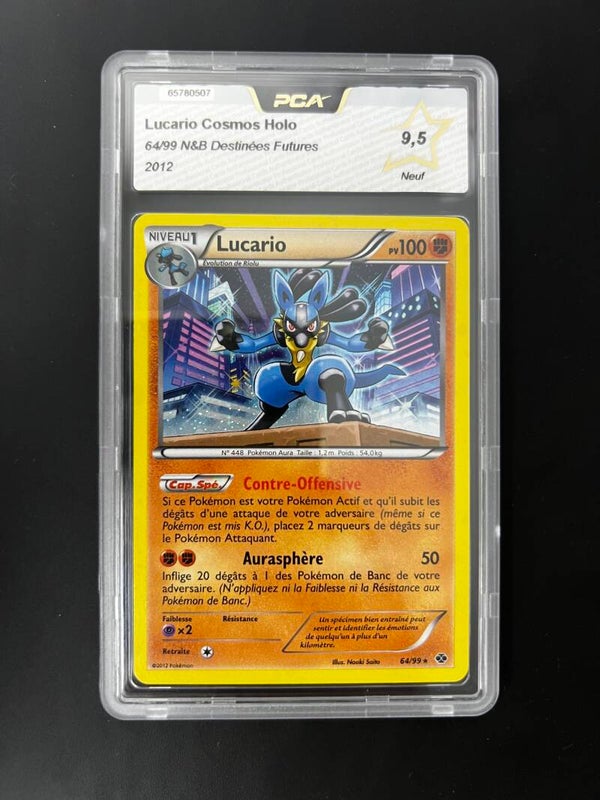Lucario cosmos holo PCA 9.5