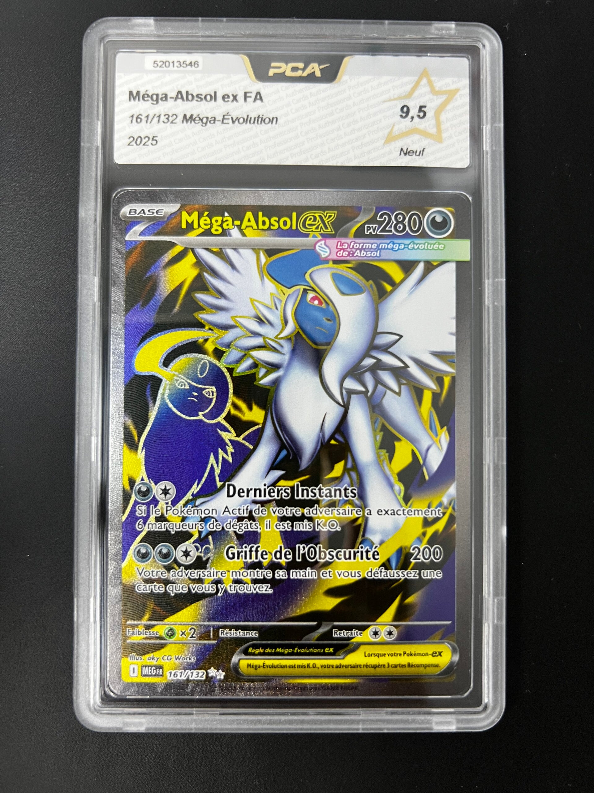 Méga-Absol EX FA PCA 9.5