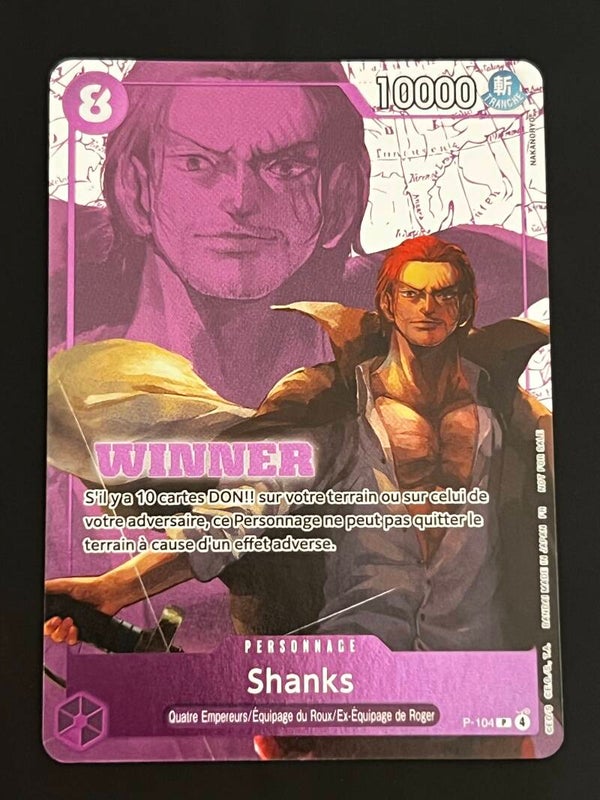 Shanks P-104 Winner🇫🇷