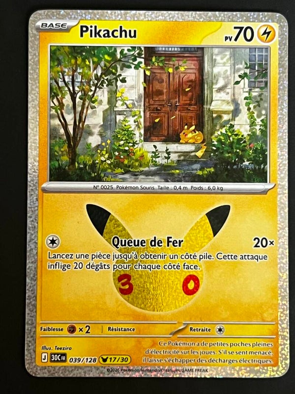 Pikachu 30ans 17/30