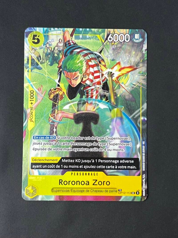 Roronoa Zoro TR OP12-113
