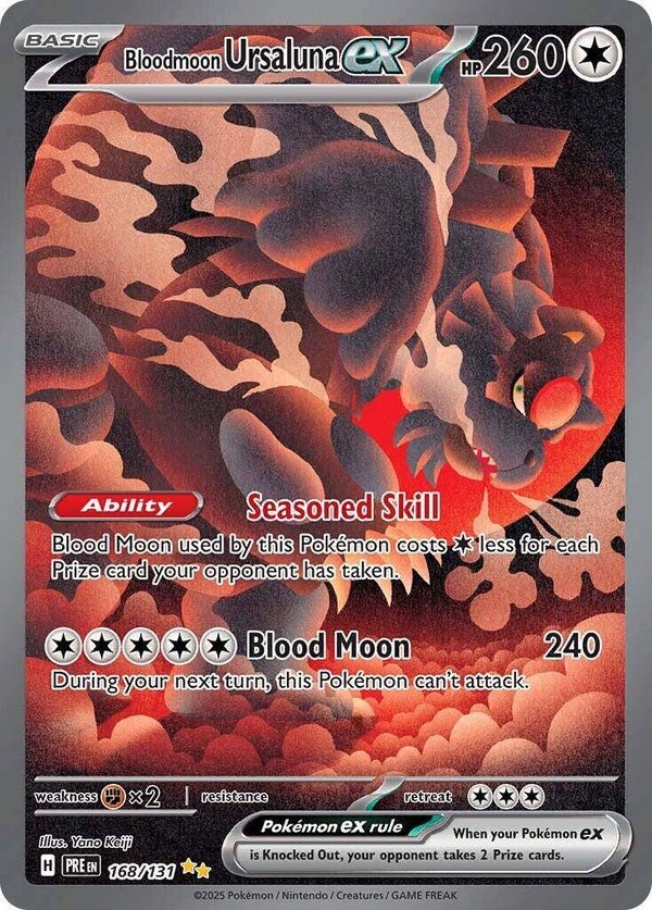Bloodmoon Ursaluna Ex (PRE 168/131)