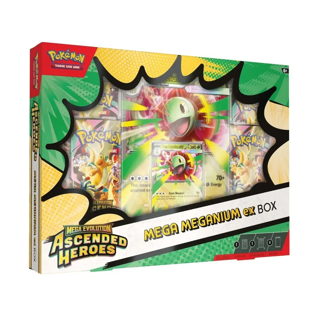 Pokémon Ascended Heroes Mega Meganium Ex Box