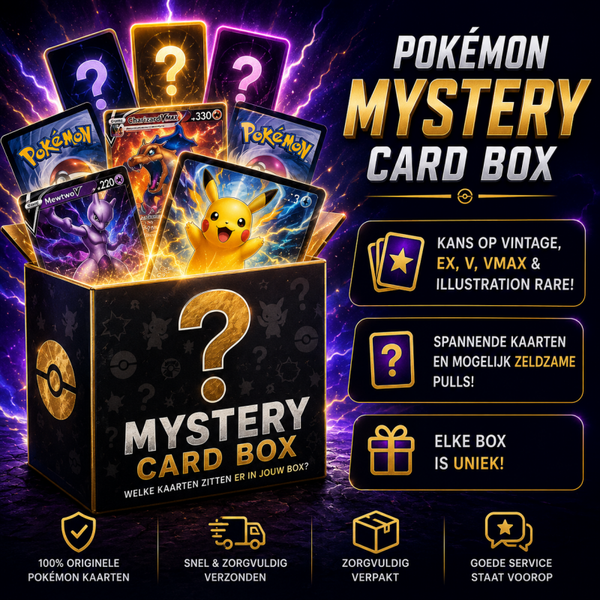 Pokémon Mystery Cards Box