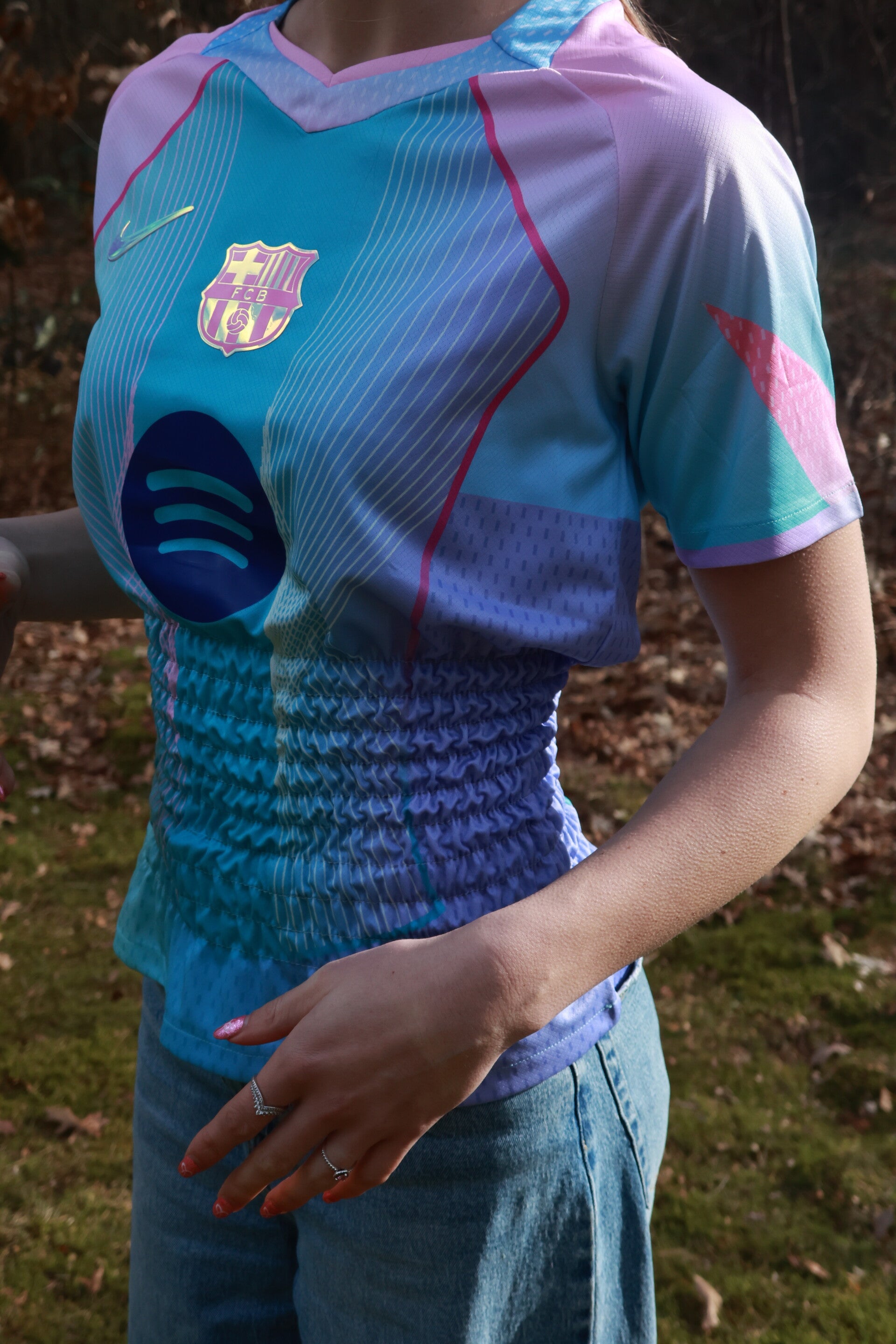 FC Barcelona Voetbalshirt - Reworked