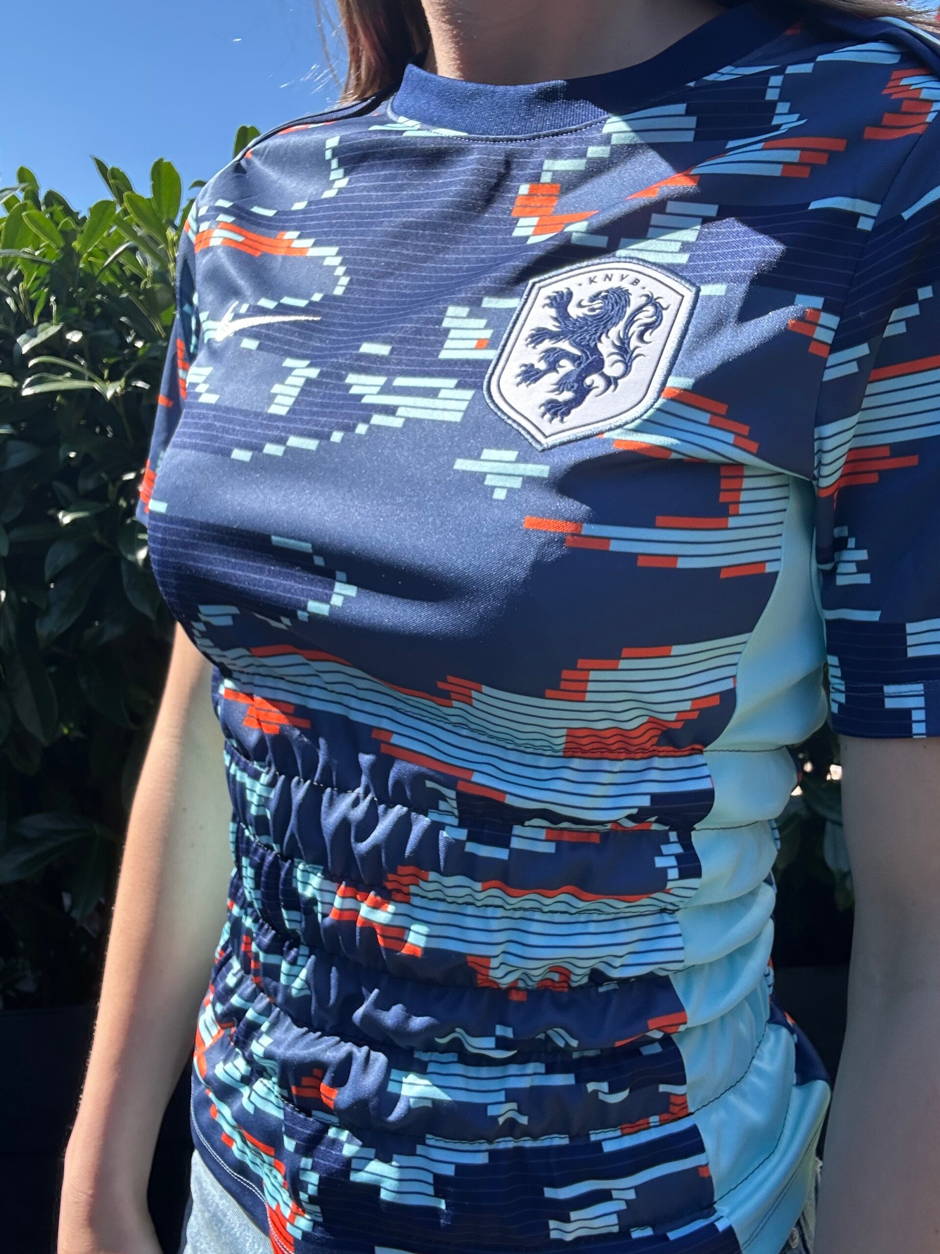 Nederlands Pre-match voetbalshirt - Reworked