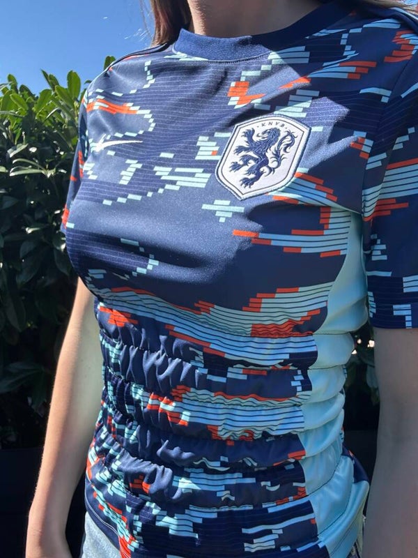 Nederlands Pre-match voetbalshirt - Reworked