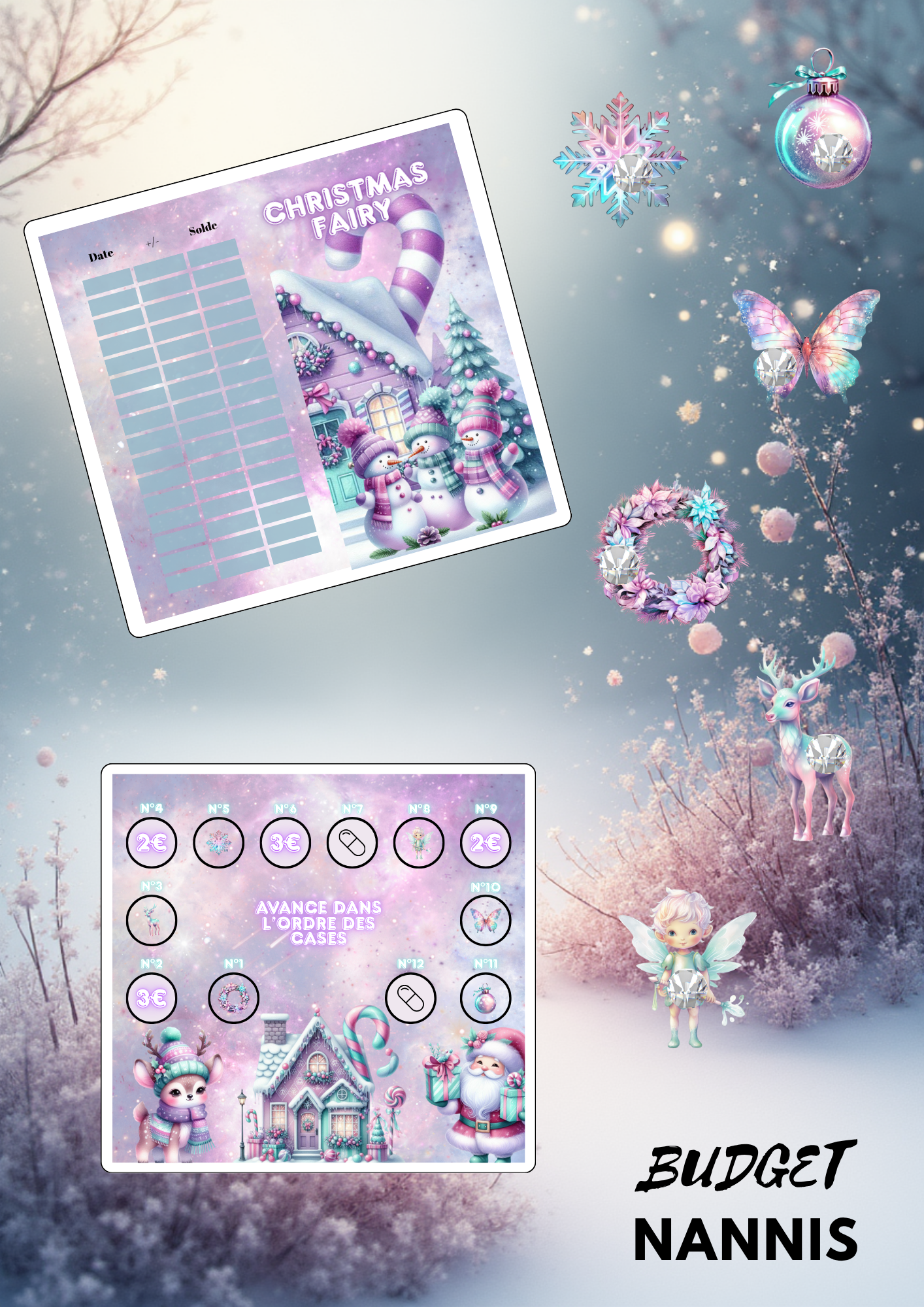 Défi plateau Christmas Fairy