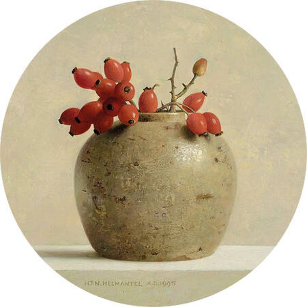 Henk Helmantel - Art Circle op Dibond