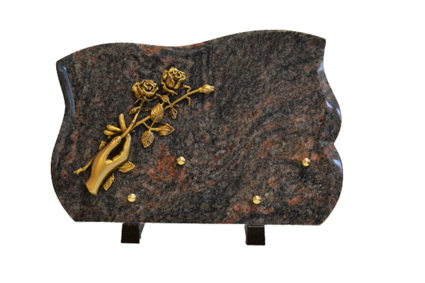 Nettoyage plaque funéraire