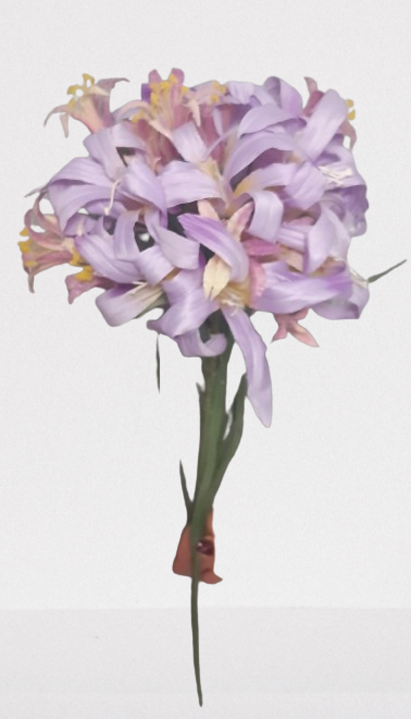 Lilia Ismena – gałązka dekoracyjna, 70 cm, fiolet, kod: 129312