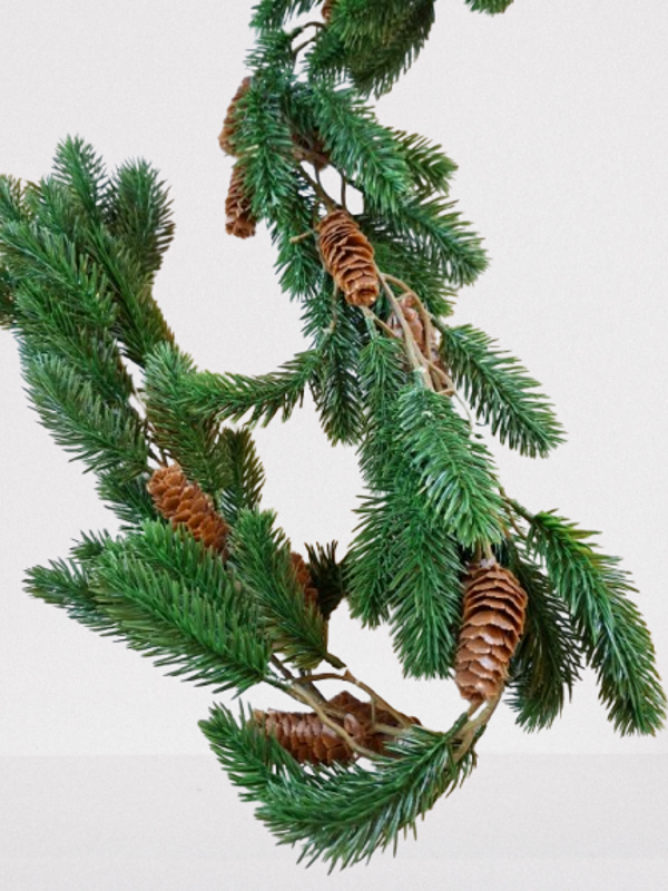 Girlanda choinkowa z szyszkami – 180 cm, Kod: 1360