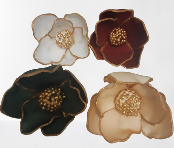 Magnolia z pianki – zestaw 12 sztuk, kod: 1388