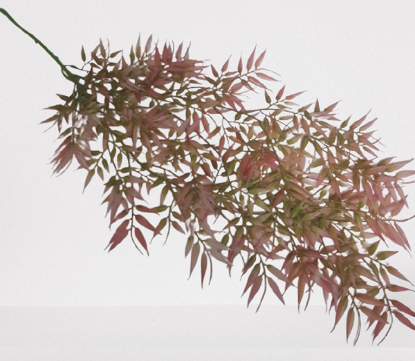 Ruskus – zwis, 84 cm, zieleń z różem, kod: 202242