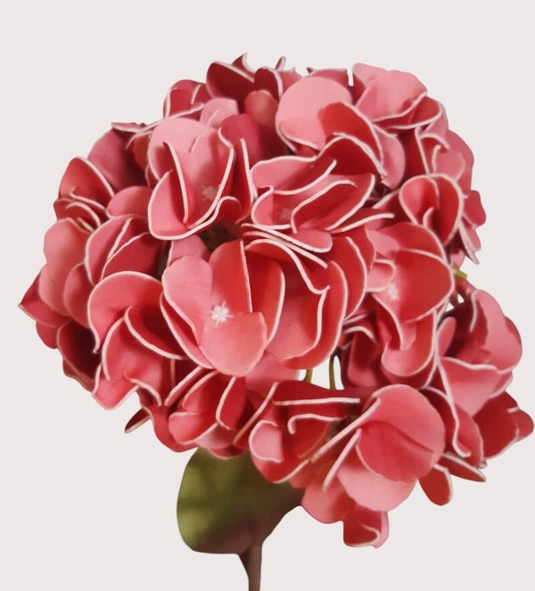 Hortensja z pianki – 90 cm, róż, kod: 2307