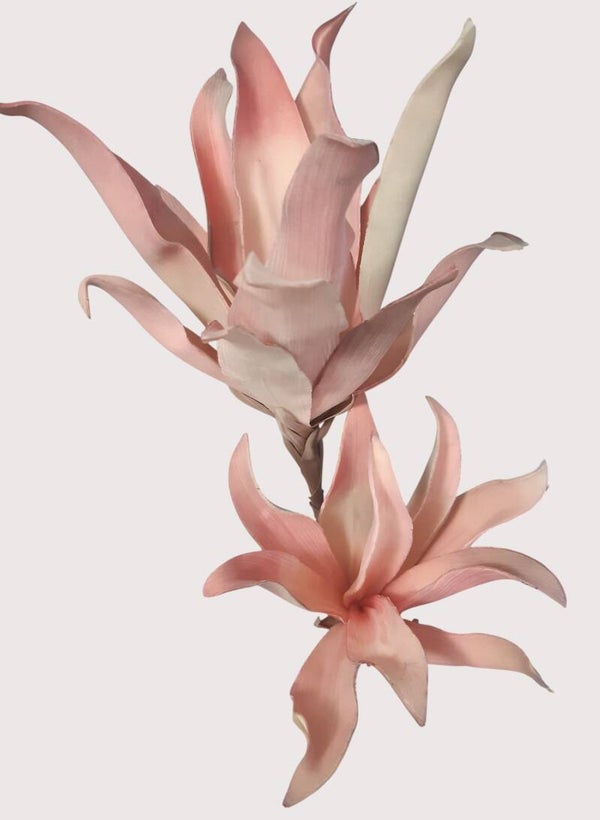 Kwiat egzotyczny z pianki, 105 cm, łosoś, kod: 71269