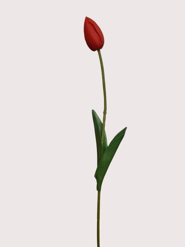 Tulipan silikonowy, 47 cm, czerwony, kod: 167