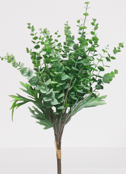 Eukaliptus wiązka, 54 cm, 4 gałązki, jasny zielony, kod: 2224