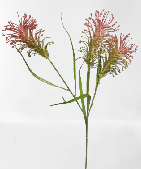 Oset – gałązka, 74 cm, róż,  kod: 24813