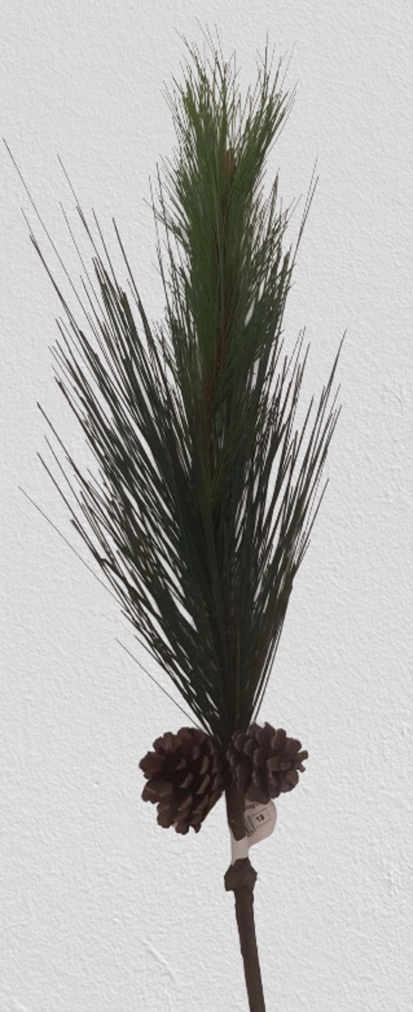 Gałązka sosny z szyszką 80 cm, kod: 6113